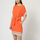 textil Mujer Vestidos cortos Laga D793 Naranja