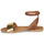 Zapatos Mujer Sandalias Betty London GIMY Camel / Oro
