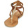 Zapatos Mujer Sandalias Betty London ORIOUL Camel / Oro