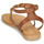 Zapatos Mujer Sandalias Betty London ORIOUL Camel / Oro