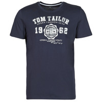 textil Hombre Camisetas manga corta Tom Tailor 1008637-10690 Marino