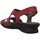 Zapatos Mujer Sandalias Mephisto Phiby perf Rojo