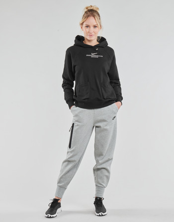 textil Mujer Pantalones de chándal Nike NSTCH FLC ESSNTL HR PNT Gris / Negro