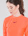 textil Mujer Camisetas manga corta Nike NSICN CLSH TOP SS MESH Naranja
