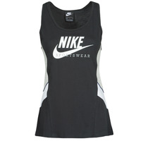 textil Mujer Camisetas sin mangas Nike NSHERITAGE TTOP HBR Negro / Gris / Blanco