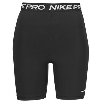 textil Mujer Shorts / Bermudas Nike NIKE PRO 365 SHORT 7IN HI RISE Negro / Blanco