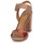 Zapatos Mujer Sandalias Eva Turner  Bronce / Rojo