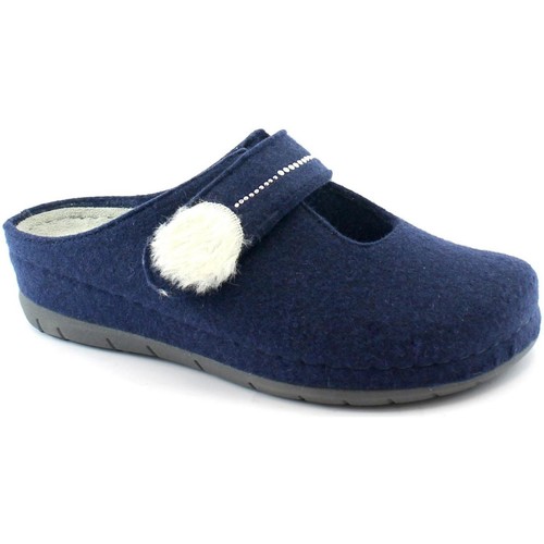 Zapatos Mujer Pantuflas Grunland GRU-RRR-CI2281-JE Azul