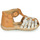 Zapatos Niña Sandalias Citrouille et Compagnie RINE Camel / Camaieu / Oro