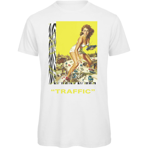 textil Hombre Camisetas manga corta Openspace Traffic Blanco