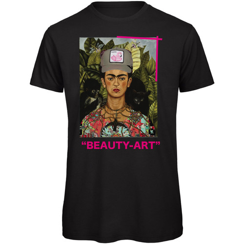 textil Mujer Camisetas manga corta Openspace Beauty Art Negro