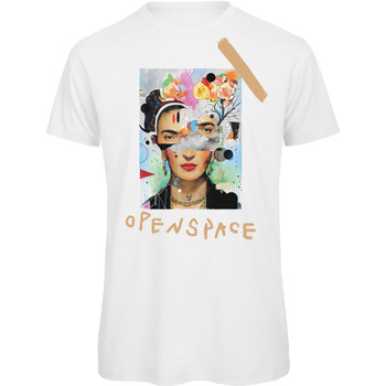 textil Mujer Camisetas manga corta Openspace Frida Blanco