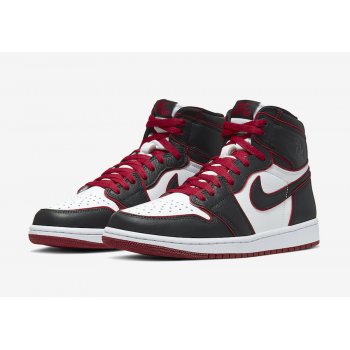 Zapatos Zapatillas altas Nike Air Jordan 1 High Bloodline Black/Gym Red-White