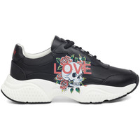 Zapatos Mujer Deportivas Moda Ed Hardy - Insert runner-love black/white Negro