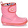 Zapatos Niños Botas de nieve Crocs CROCBAND ll.5 GUST BOOT KIDS PLEM PPY Rosa