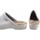 Zapatos Mujer Multideporte Bienve Zapato señora  22 Zueco anatomico blanco Blanco