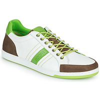 Zapatos Hombre Zapatillas bajas Kdopa MARIANO Blanco / Verde