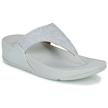 Zapatos Mujer Chanclas FitFlop LULU SHIMMER TOE POST Plata