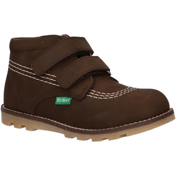 Zapatos Niños Botas de caña baja Kickers 654243-10 NONOMATIC Verde