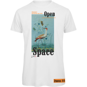 textil Mujer Camisetas manga corta Openspace Art Nouveau043353 Blanco