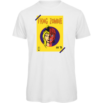 textil Hombre Camisetas manga corta Openspace Fkng Zombie Blanco