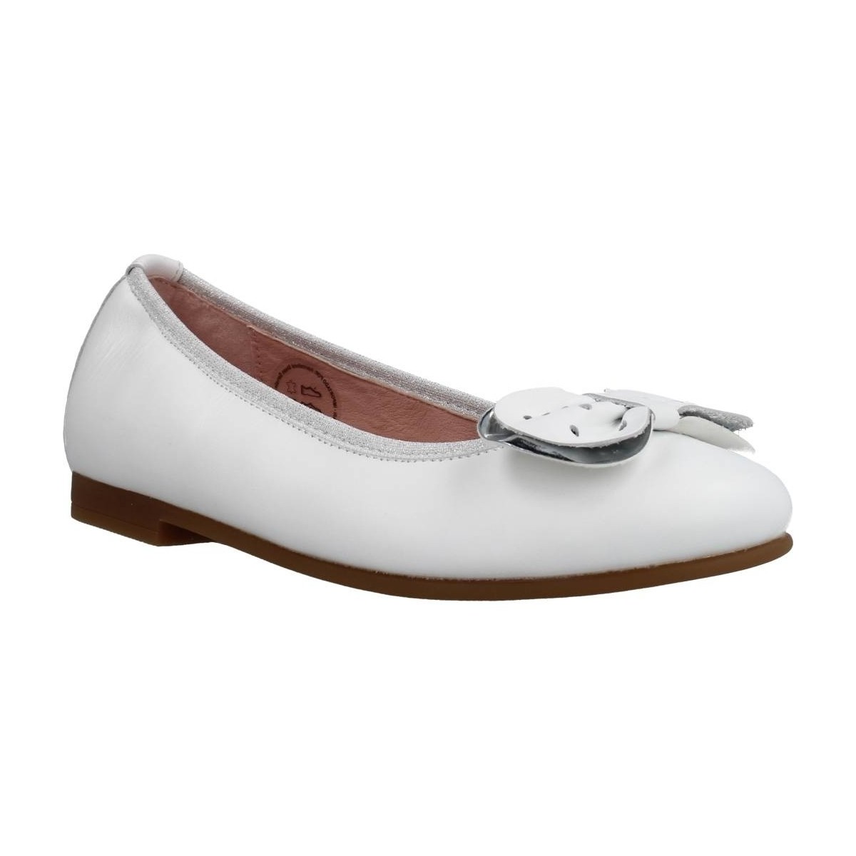 Zapatos Niña Derbie & Richelieu Garvalin 202600 Blanco