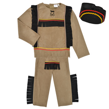 textil Niño Disfraces Fun Costumes COSTUME ENFANT INDIEN BIG BEAR Multicolor