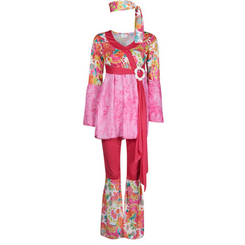 textil Mujer Disfraces Fun Costumes COSTUME ADULTE HAPPY DIVA Multicolor