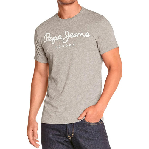 textil Hombre Tops y Camisetas Pepe jeans  Gris