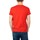 textil Hombre Tops y Camisetas Nasa BASIC FLAG V NECK Rojo