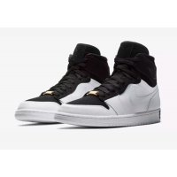Zapatos Zapatillas altas Nike Air Jordan 1 High Equality Black/Black/White-Metallic Gold