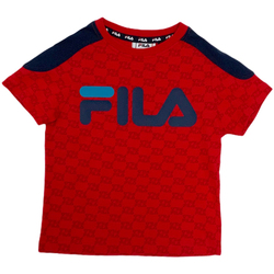 textil Niños Camisetas manga corta Fila 688077 Rojo