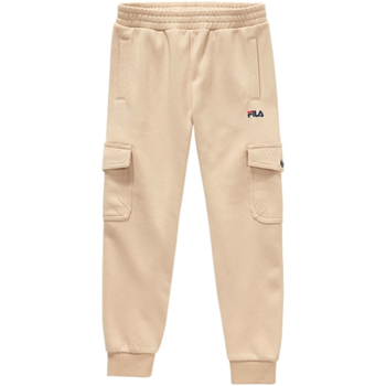 textil Niño Pantalones Fila - Pantalone beige 688132-A694 Beige