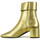 Zapatos Mujer Botas Saint Laurent  Oro