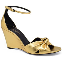 Zapatos Mujer Sandalias Saint Laurent  Oro