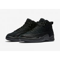 Zapatos Zapatillas altas Nike Air Jordan 12 x OVO Black Black/Black-Metallic Gold