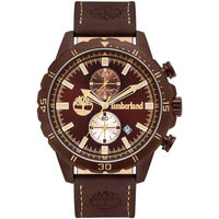 Relojes & Joyas Hombre Relojes analógicos Timberland TBL16003JYBN.12, Quartz, 46mm, 5ATM Marrón