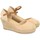 Zapatos Mujer Sandalias Buonarotti 1GK-1077 Beige