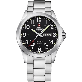 Relojes & Joyas Hombre Relojes analógicos Swiss Military By Chrono SMP36040.25, Quartz, 42mm, 5ATM Plata