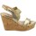 Zapatos Mujer Sandalias L'amour 954 PLATINO Oro