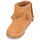 Zapatos Mujer Botas de caña baja Minnetonka CONCHO FEATHER SIDE ZIP BOOT Camel