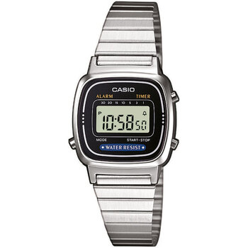Relojes & Joyas Mujer Relojes digitales Casio LA670WEA-1EF, Quartz, 24mm, 3ATM Plata