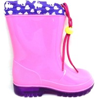 Zapatos Niño Botas de agua Easy Shoes - Stivale rosa BNP7207-06 Rosa