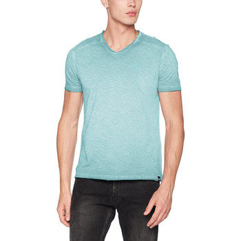 textil Hombre Camisetas manga corta Kaporal Tee-Shirt Homme Gibre Vert Azul