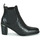 Zapatos Mujer Botines Adige FANNY V5 CROCO NOIR Negro