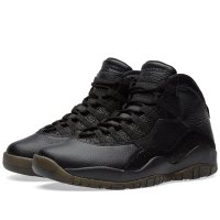 Zapatos Zapatillas altas Nike Air Jordan 10 x OVO Black Black/Black-Metallic Gold