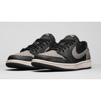 Zapatos Zapatillas bajas Nike Air Jordan 1 Low Shadow Black/Medium Grey-Sail