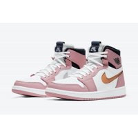 Zapatos Zapatillas altas Nike Air Jordan 1 Zoom Comfort Pink Glaze Pink Glaze/Cactus Flower-White-Sail