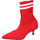 Zapatos Mujer Botines Olga Rubini BJ427 Rojo