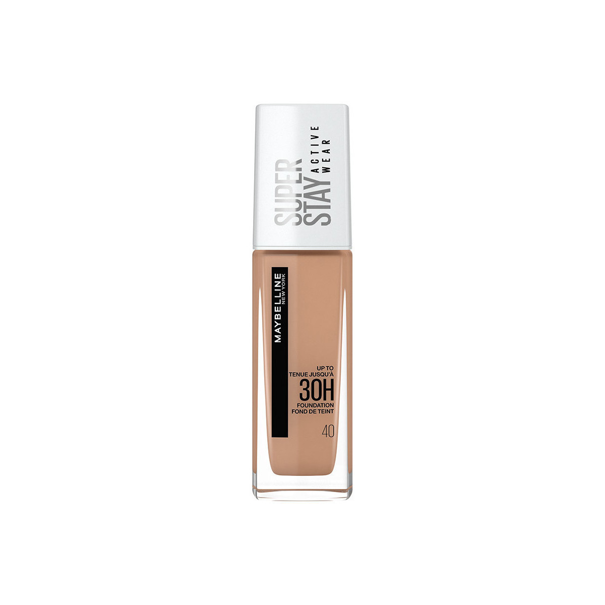 Belleza Mujer Base de maquillaje Maybelline New York Superstay Activewear 30h Foudation 40-fawn 